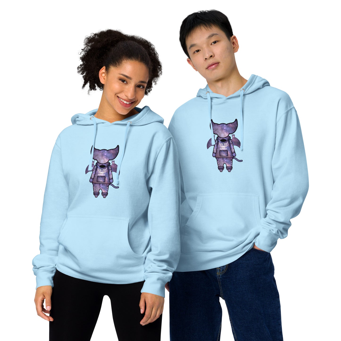 Cute BaTKaTT Unisex midweight hoodie (N.M)