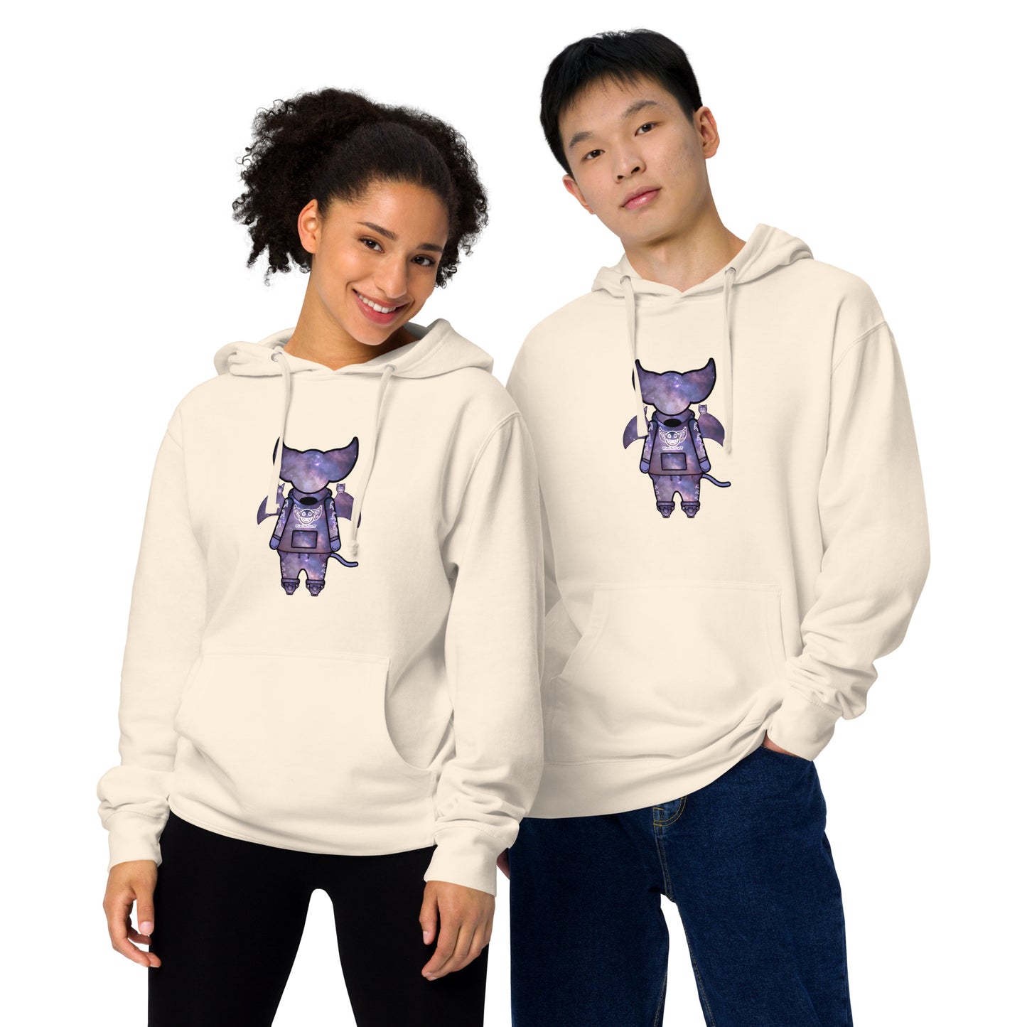 Cute BaTKaTT Unisex midweight hoodie (N.M)