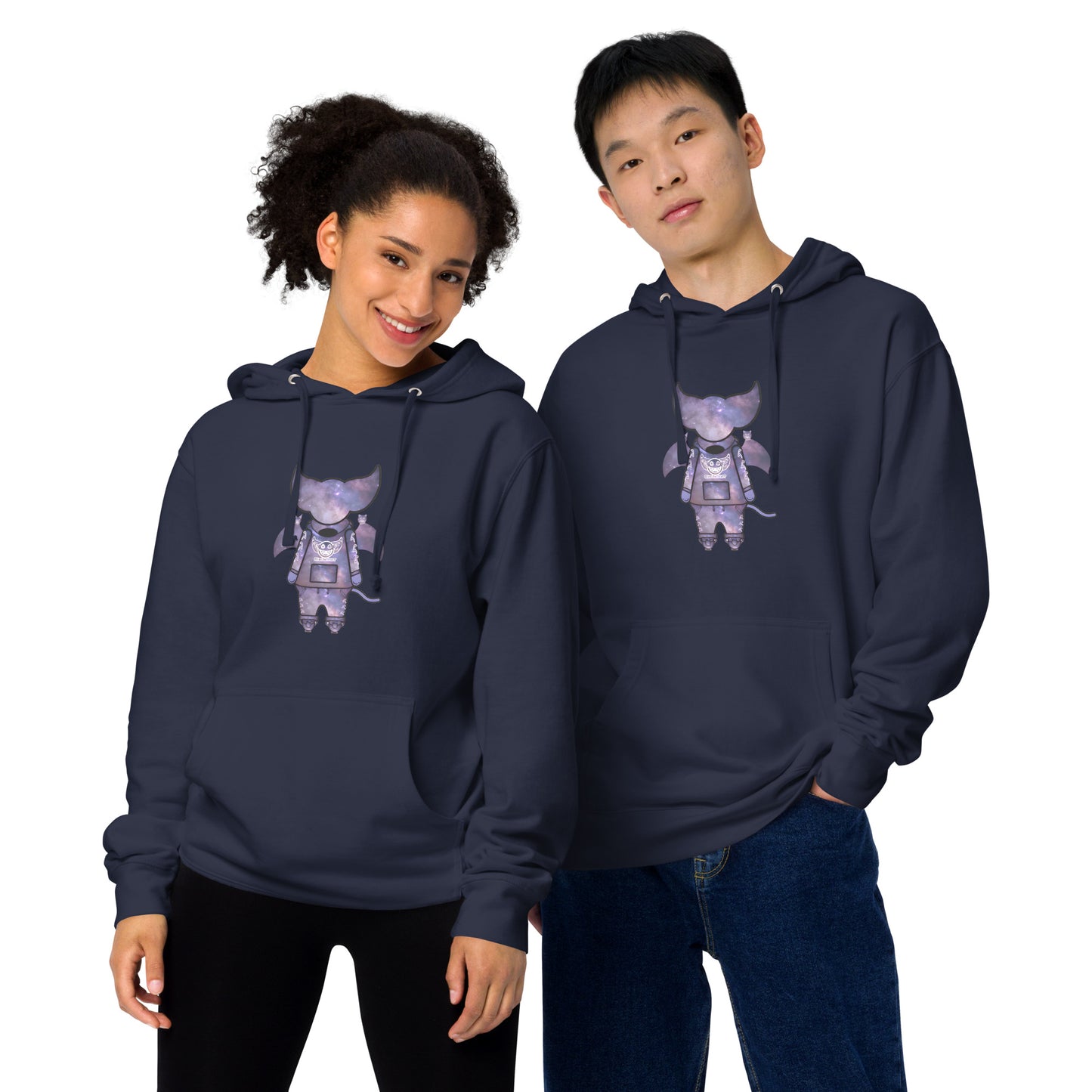 Cute BaTKaTT Unisex midweight hoodie (N.M)