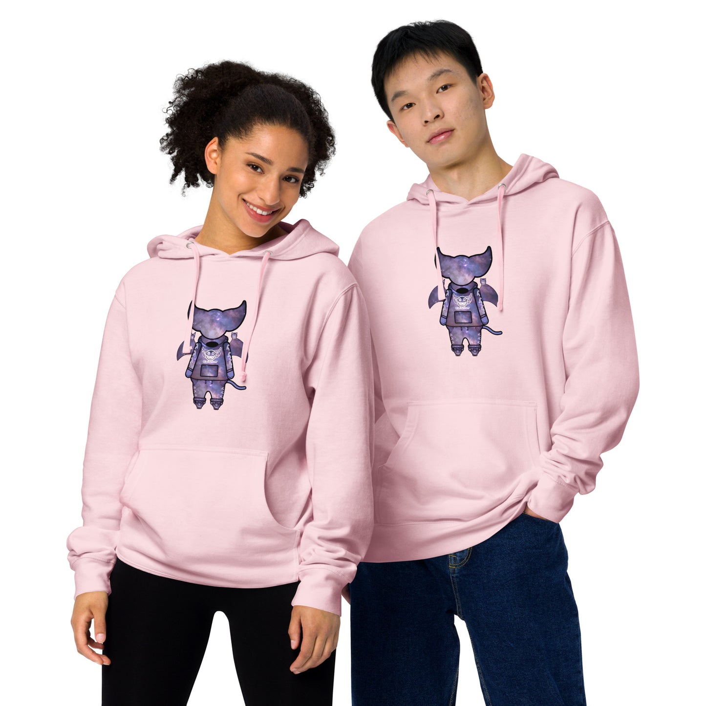 Cute BaTKaTT Unisex midweight hoodie (N.M)