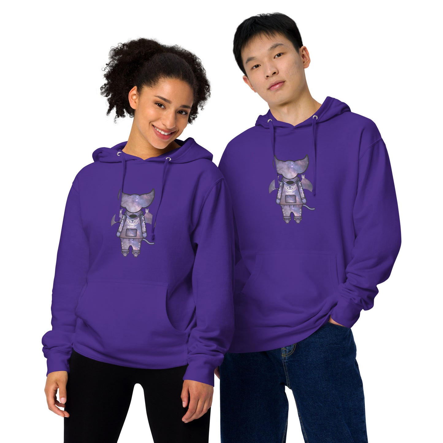 Cute BaTKaTT Unisex midweight hoodie (N.M)