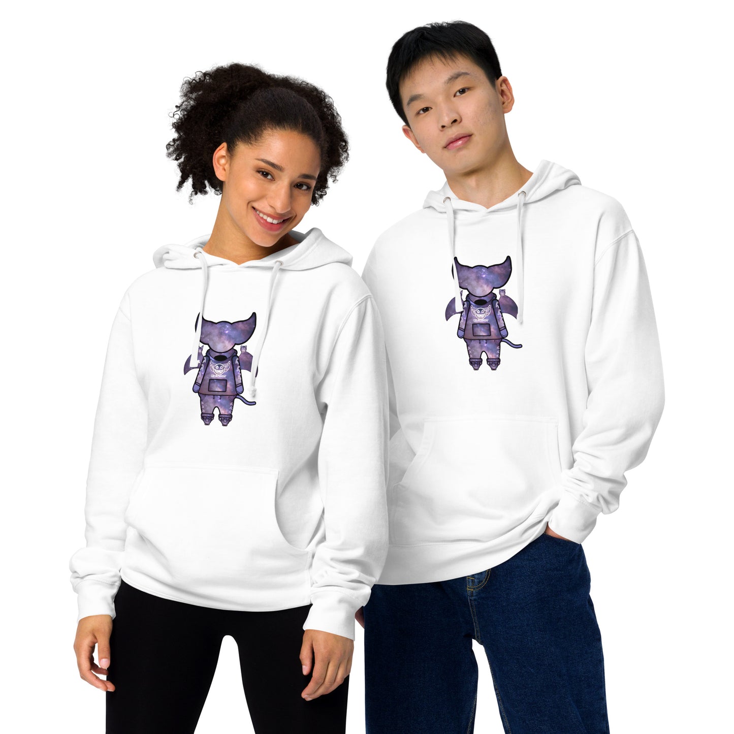 Cute BaTKaTT Unisex midweight hoodie (N.M)