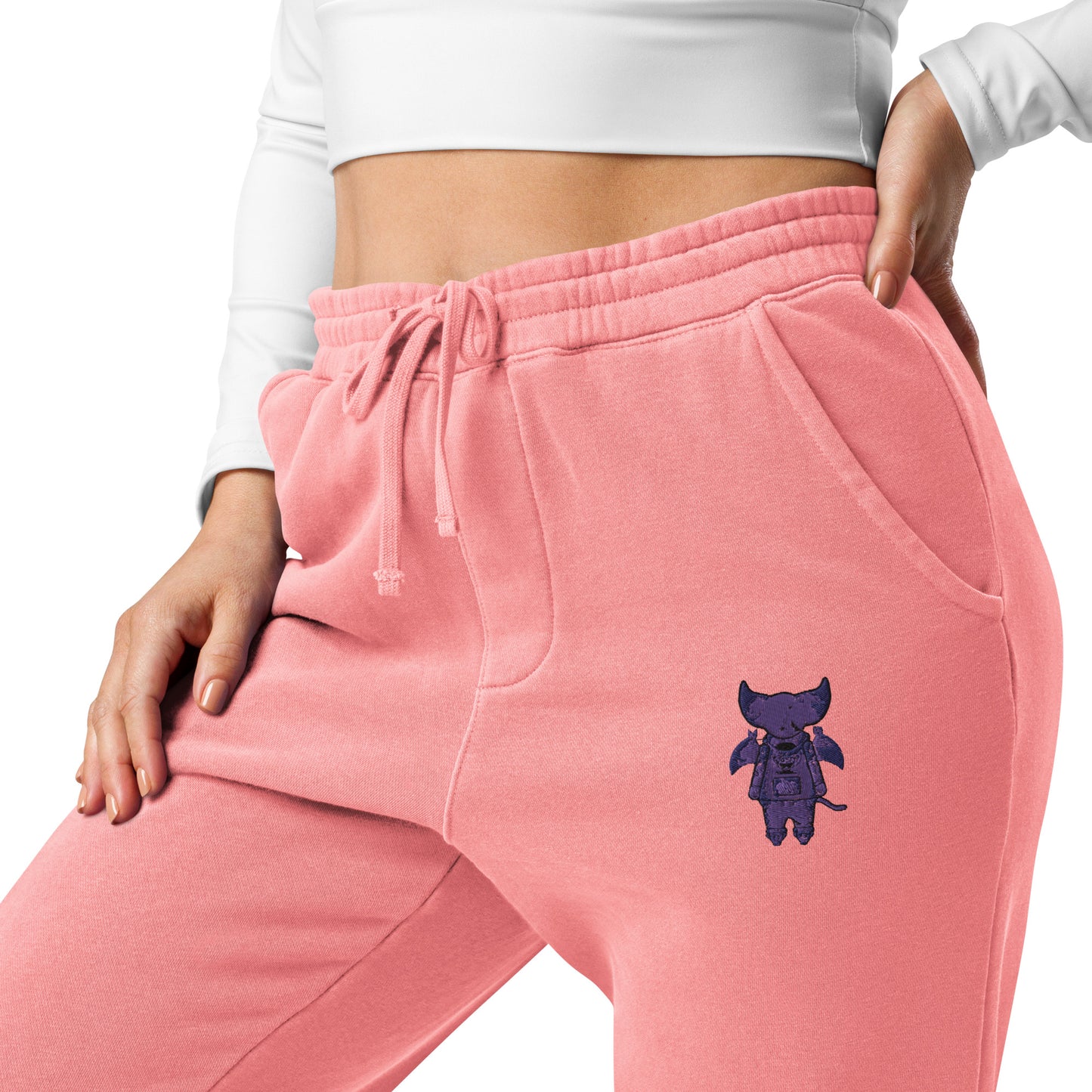 Unisex pigment-dyed sweatpants
