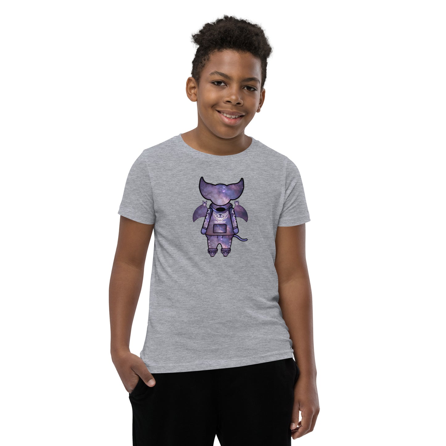 Cute BaTKaTT Youth Short Sleeve T-Shirt