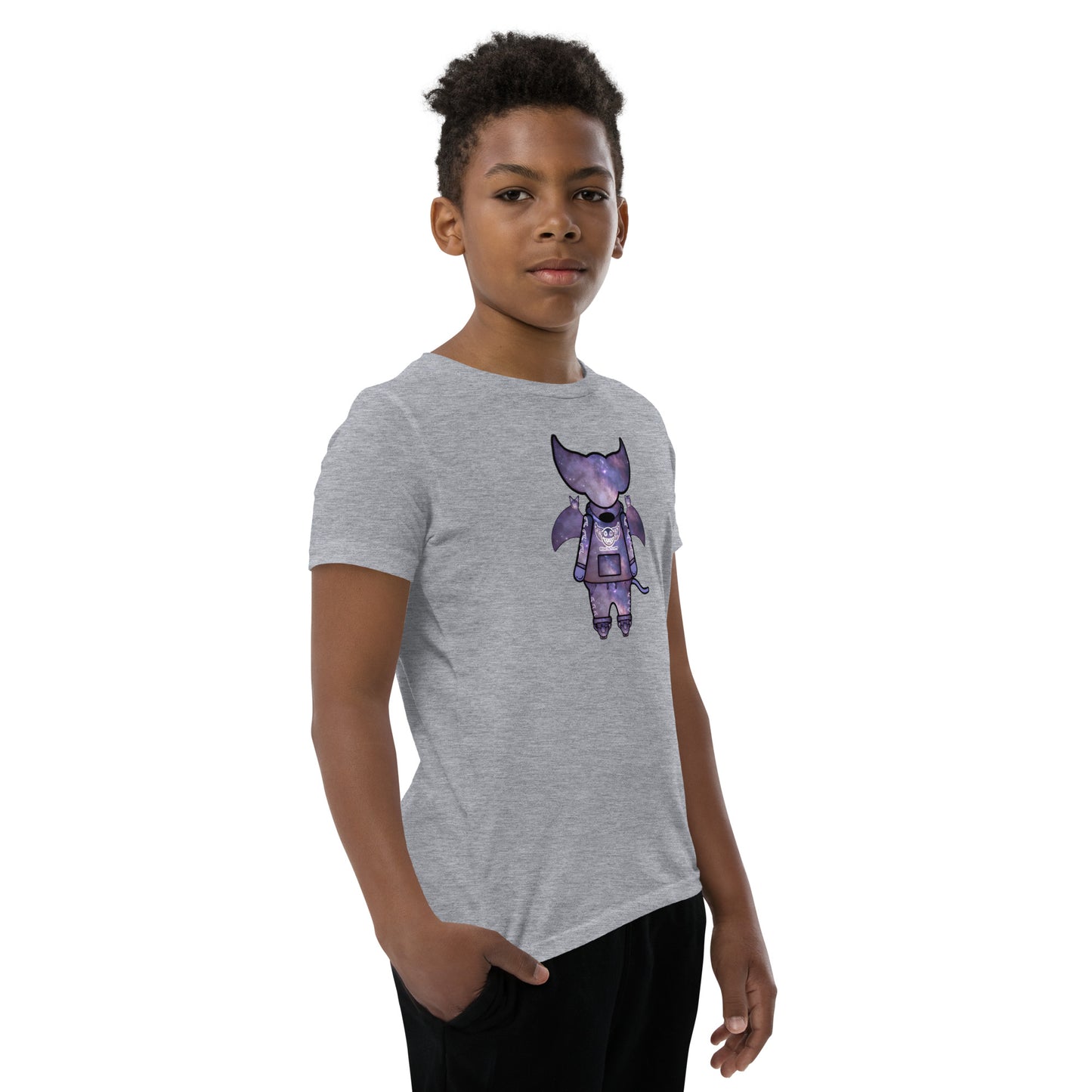 Cute BaTKaTT Youth Short Sleeve T-Shirt