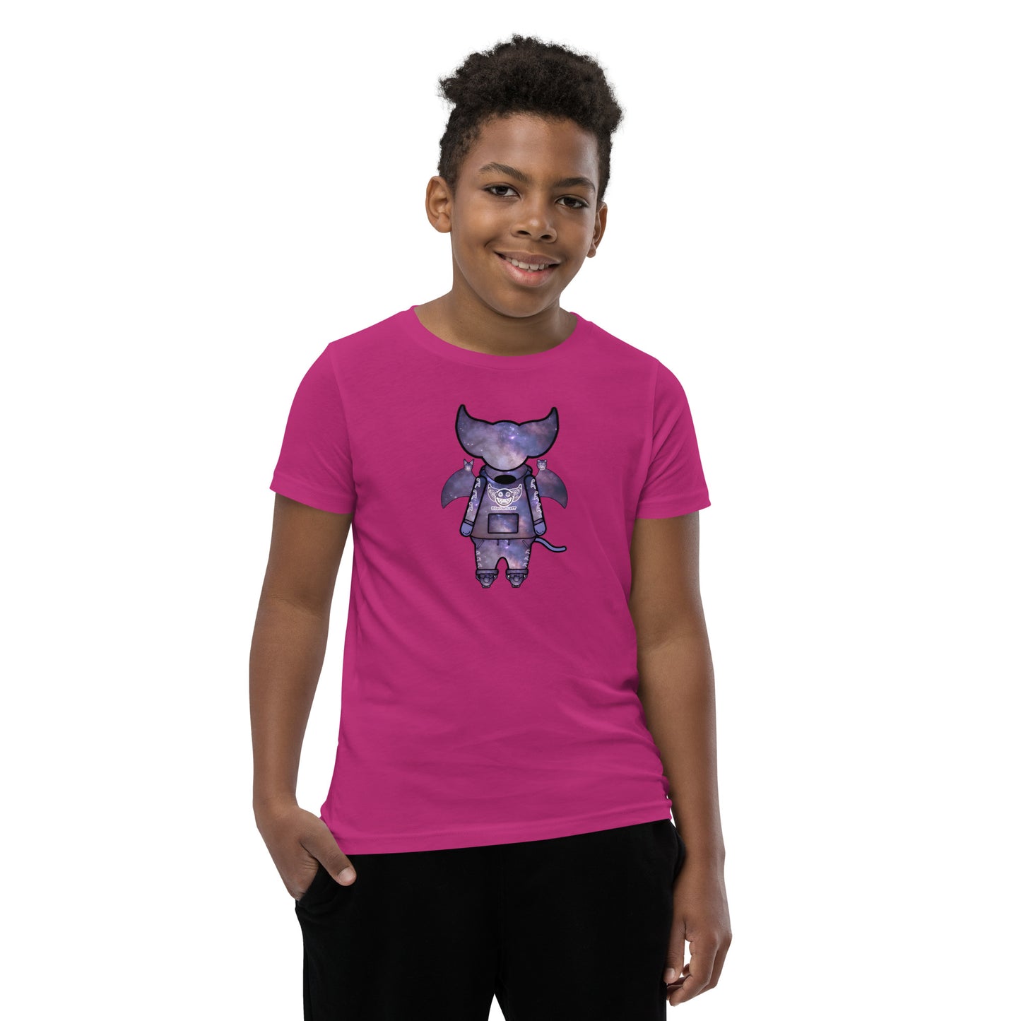 Cute BaTKaTT Youth Short Sleeve T-Shirt