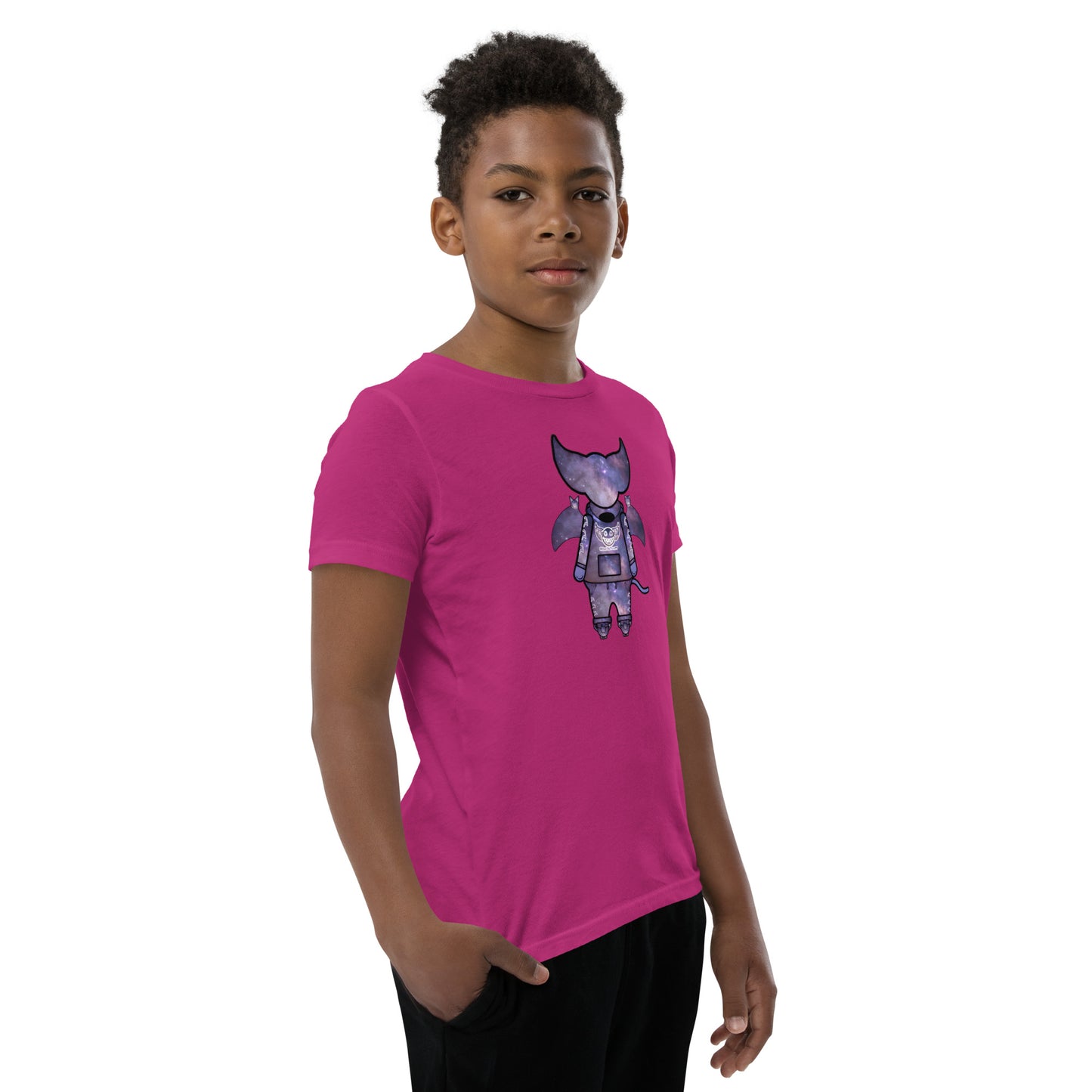Cute BaTKaTT Youth Short Sleeve T-Shirt