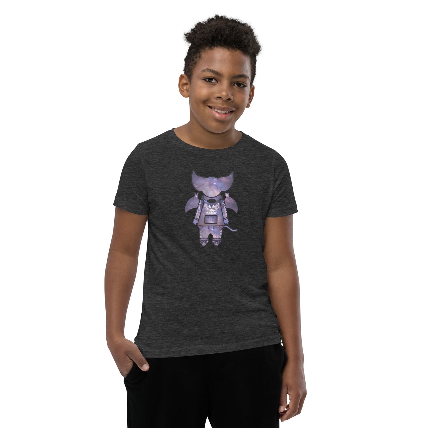 Cute BaTKaTT Youth Short Sleeve T-Shirt
