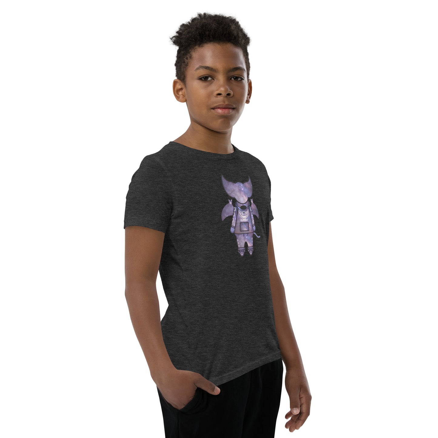 Cute BaTKaTT Youth Short Sleeve T-Shirt