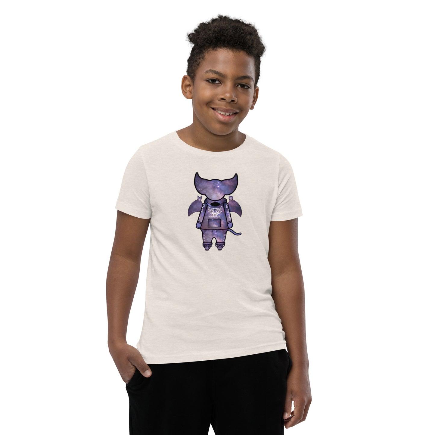Cute BaTKaTT Youth Short Sleeve T-Shirt
