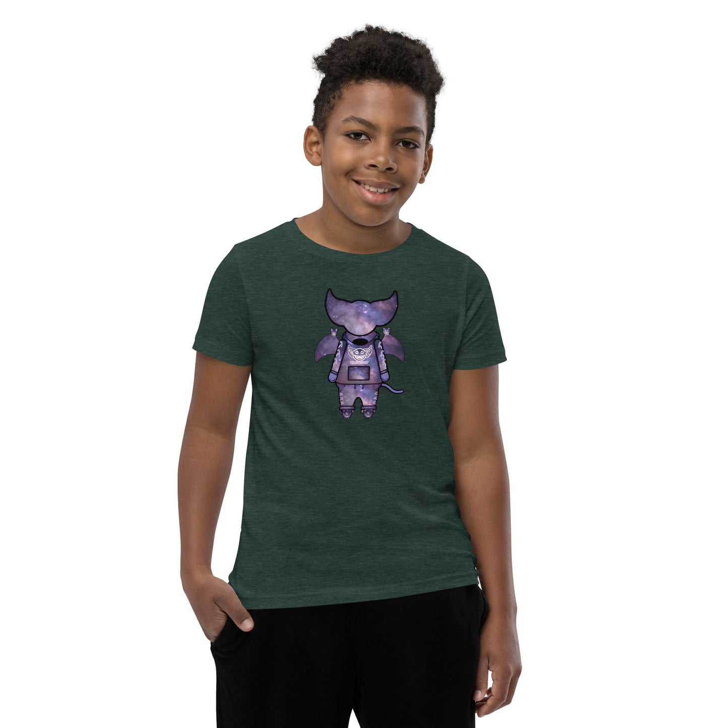 Cute BaTKaTT Youth Short Sleeve T-Shirt