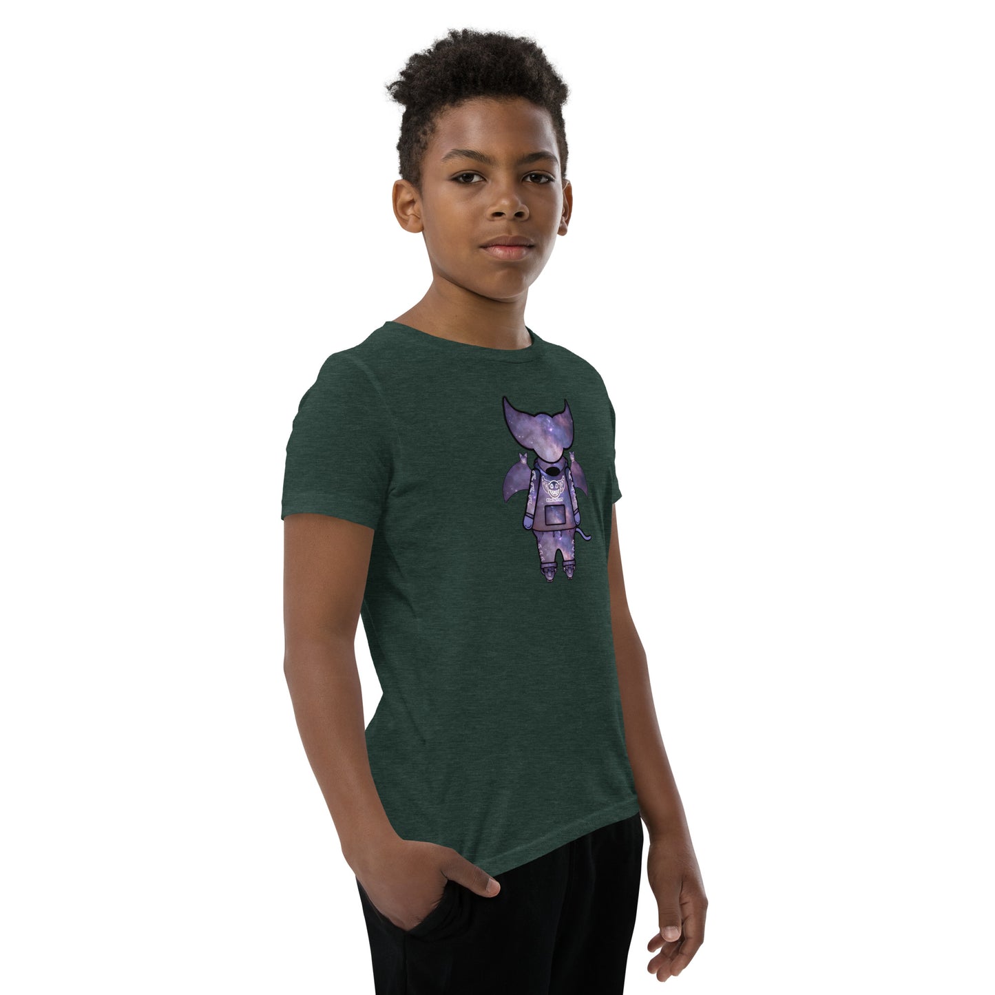 Cute BaTKaTT Youth Short Sleeve T-Shirt