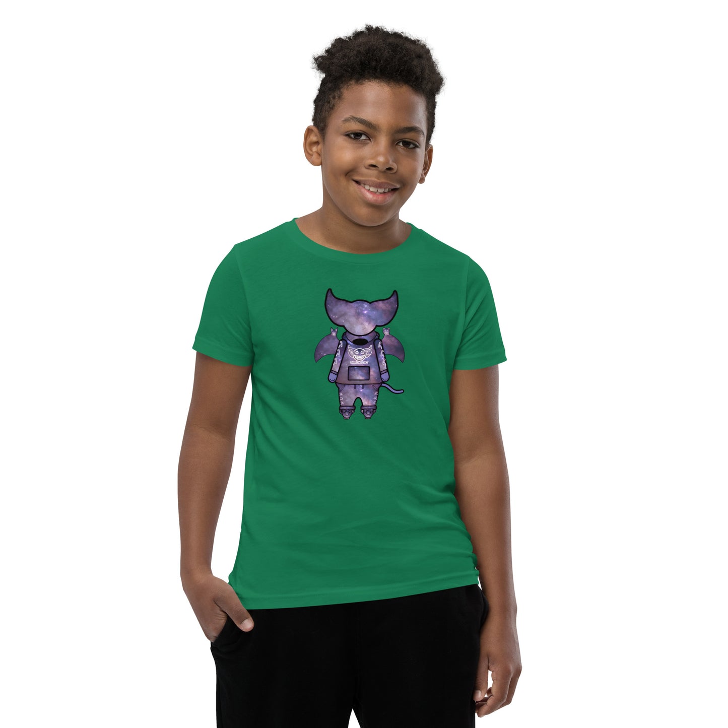 Cute BaTKaTT Youth Short Sleeve T-Shirt