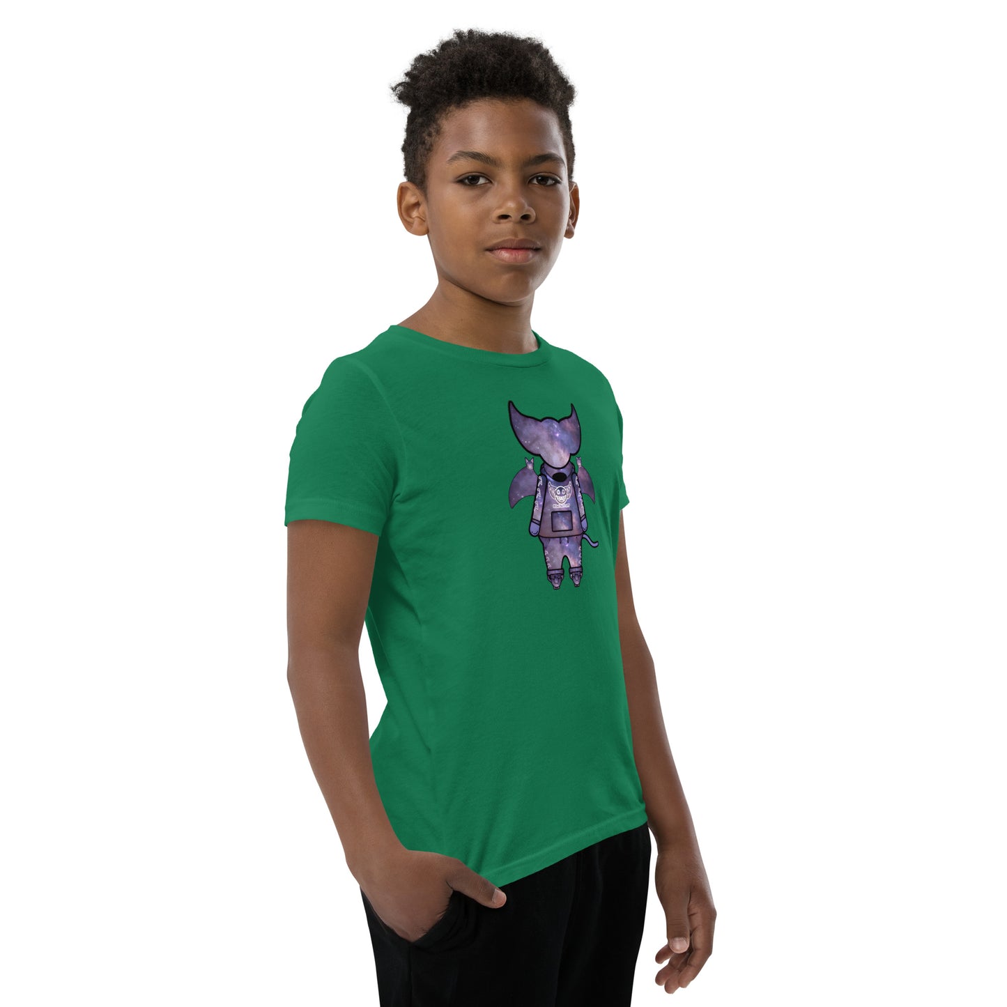 Cute BaTKaTT Youth Short Sleeve T-Shirt