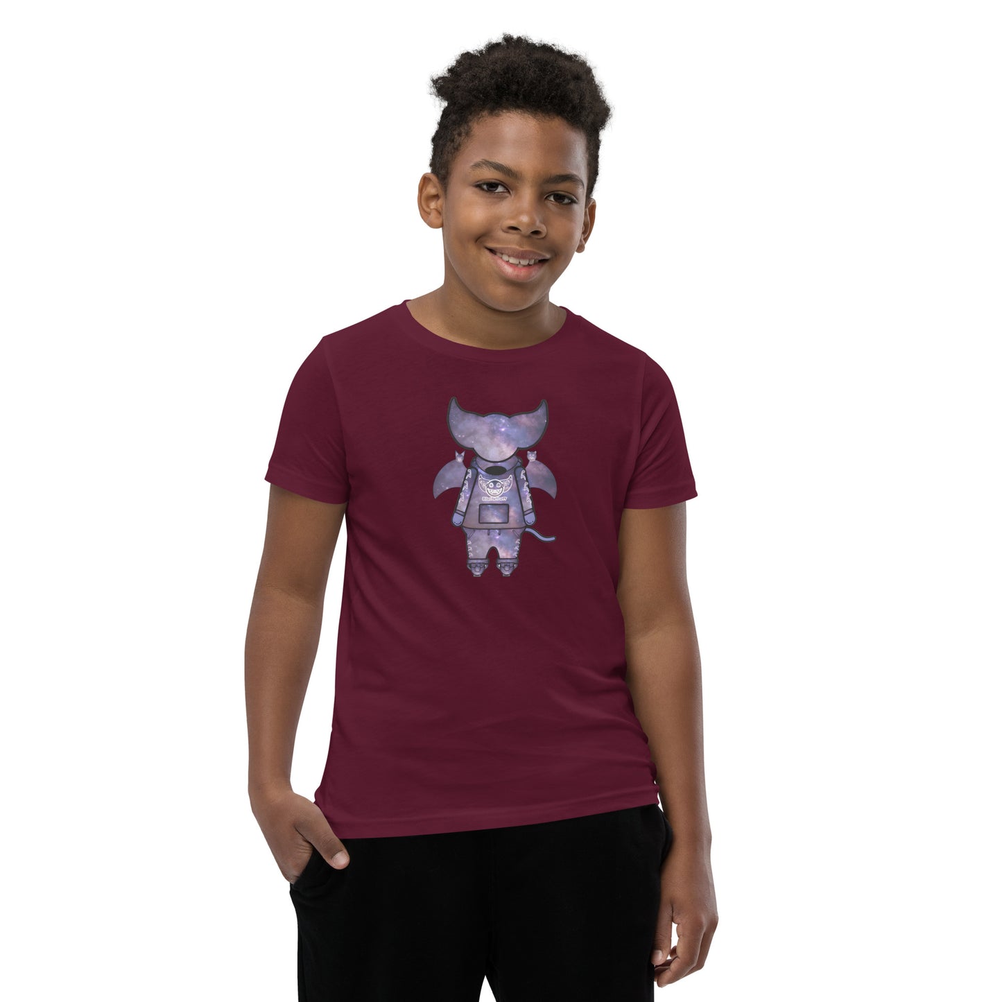 Cute BaTKaTT Youth Short Sleeve T-Shirt