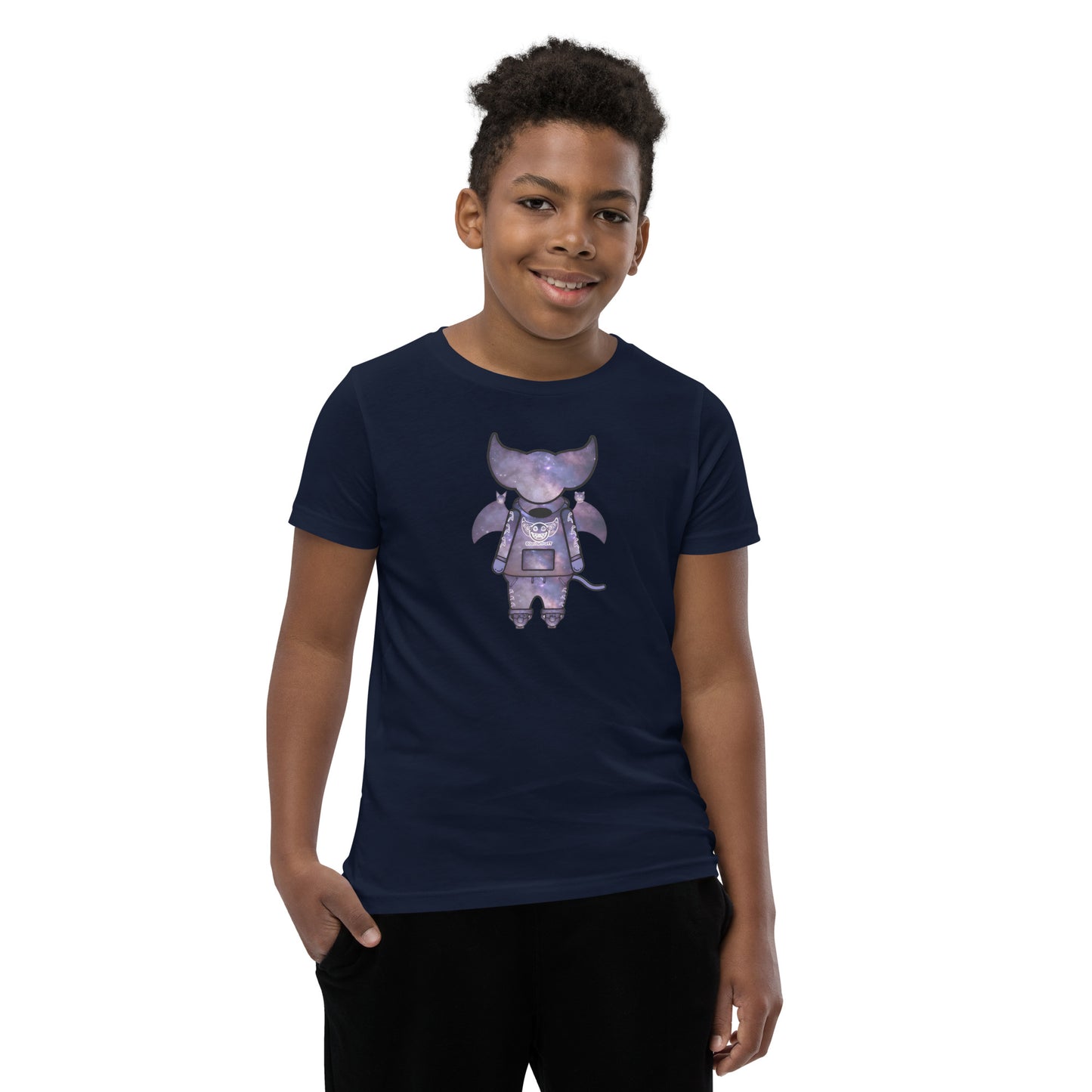 Cute BaTKaTT Youth Short Sleeve T-Shirt