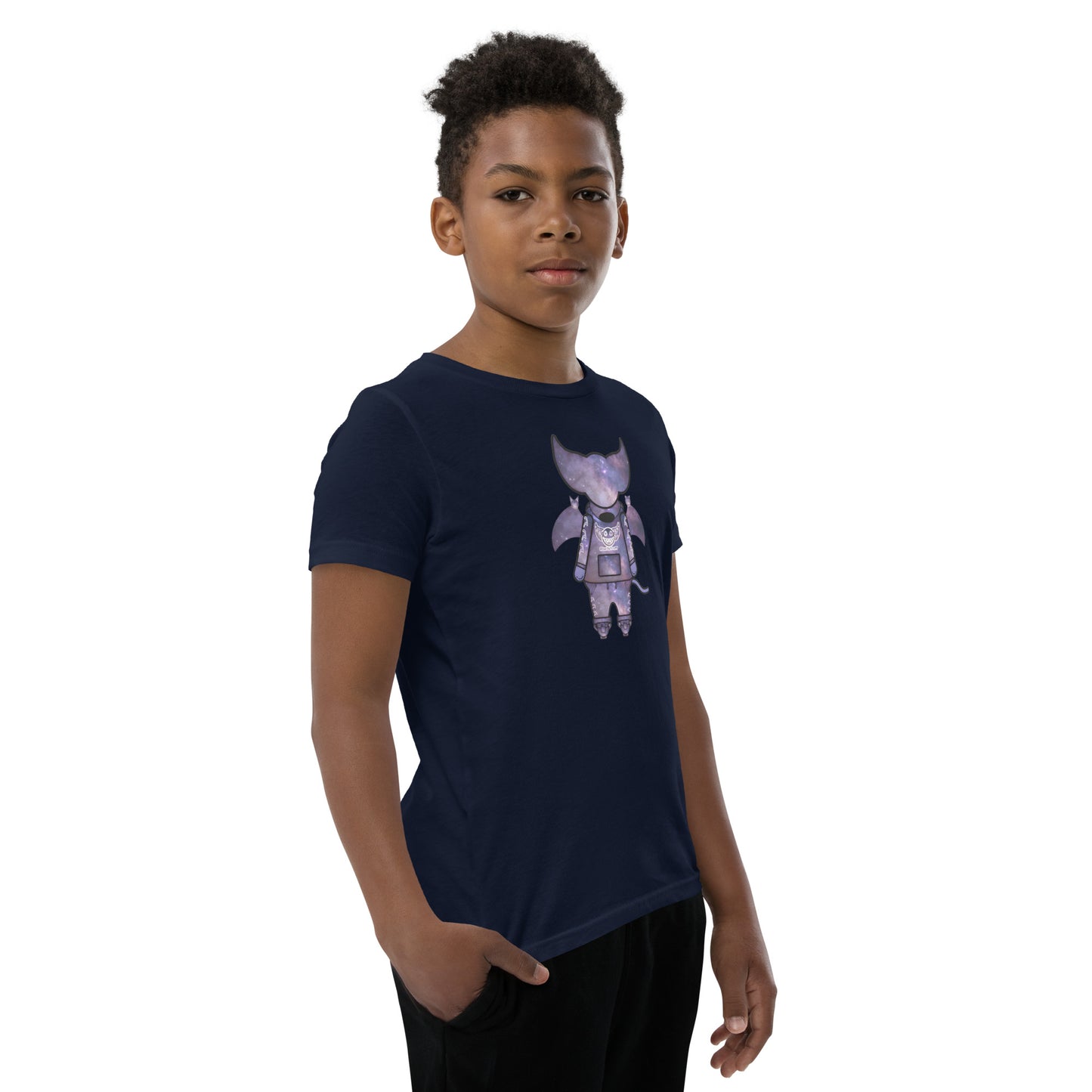Cute BaTKaTT Youth Short Sleeve T-Shirt