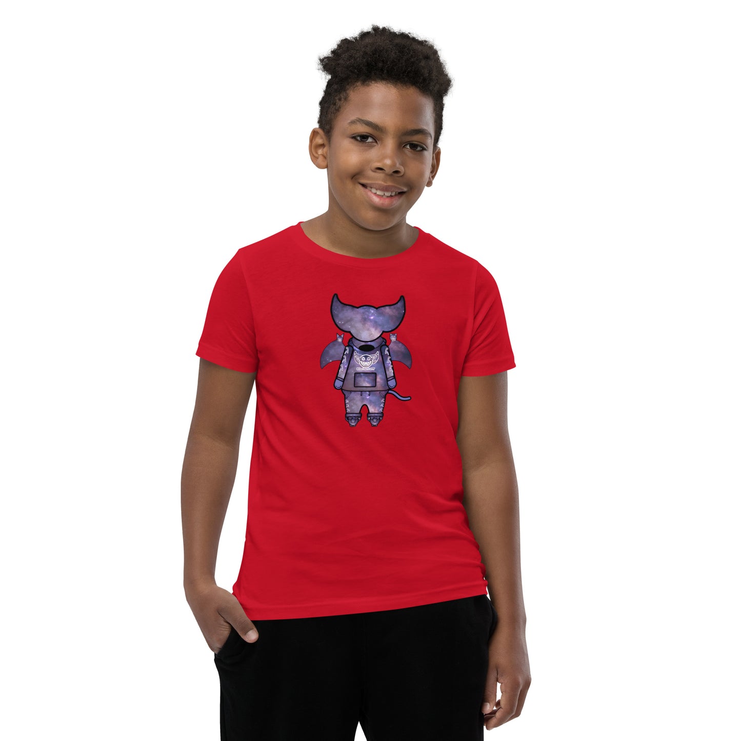 Cute BaTKaTT Youth Short Sleeve T-Shirt
