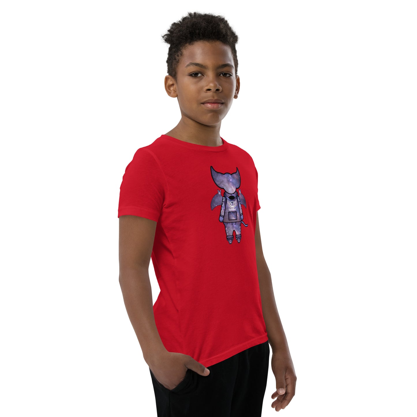 Cute BaTKaTT Youth Short Sleeve T-Shirt