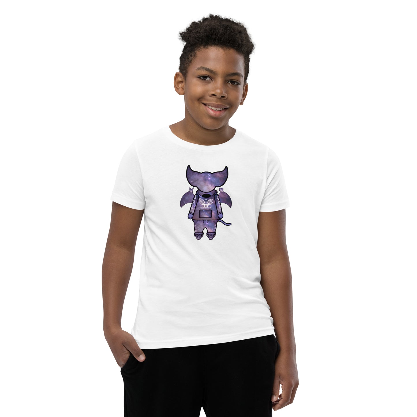 Cute BaTKaTT Youth Short Sleeve T-Shirt